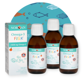 Omega-3 Fisk komplektas