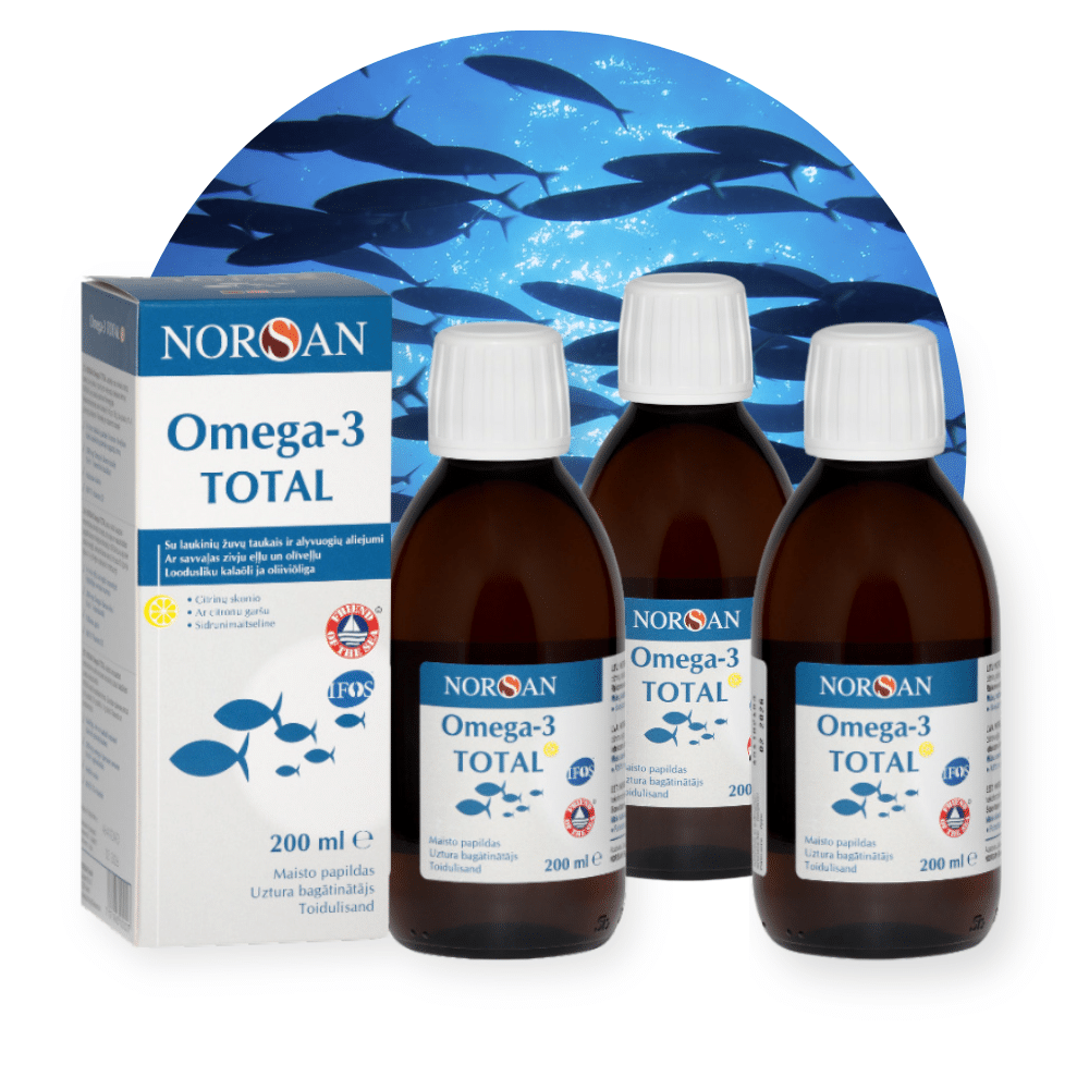 Omega-3 Total komplektas