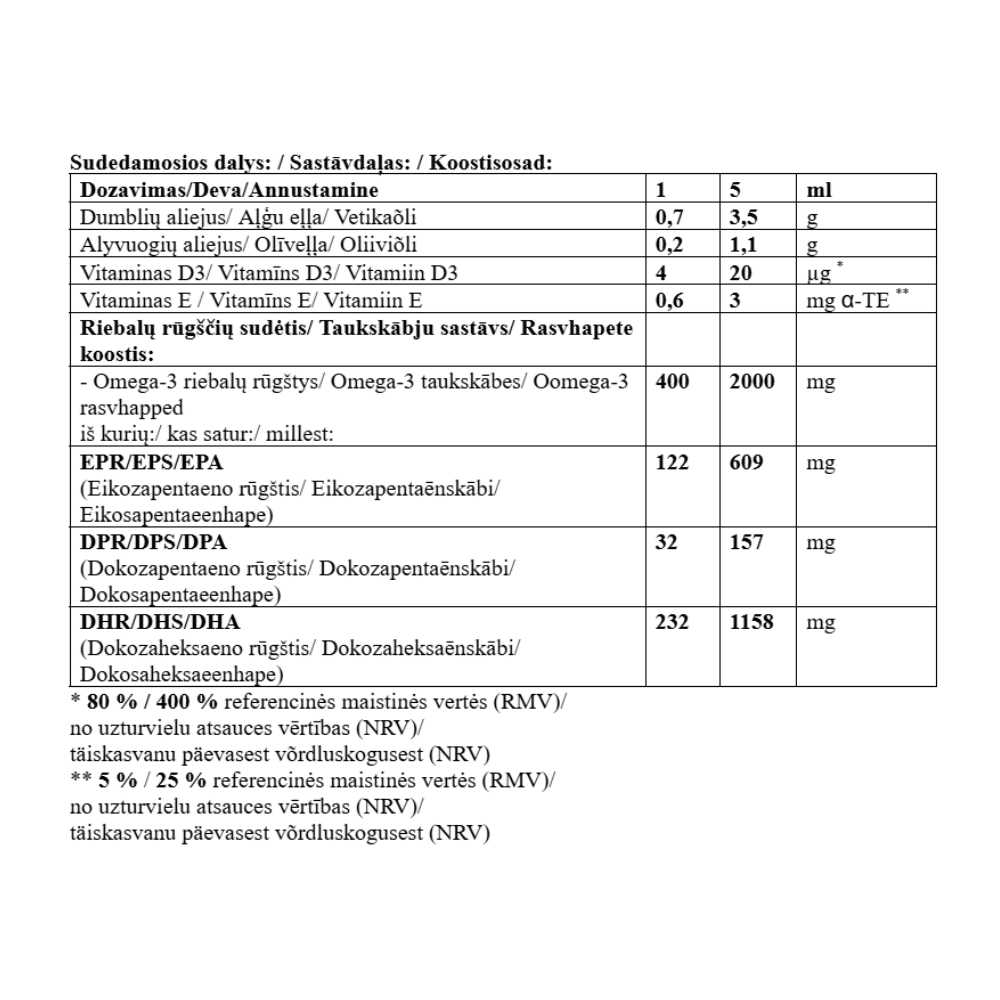 Omega-3 Vegan komplektas - Image 5