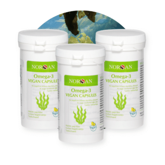 Omega-3 Vegan kapsulių komplektas